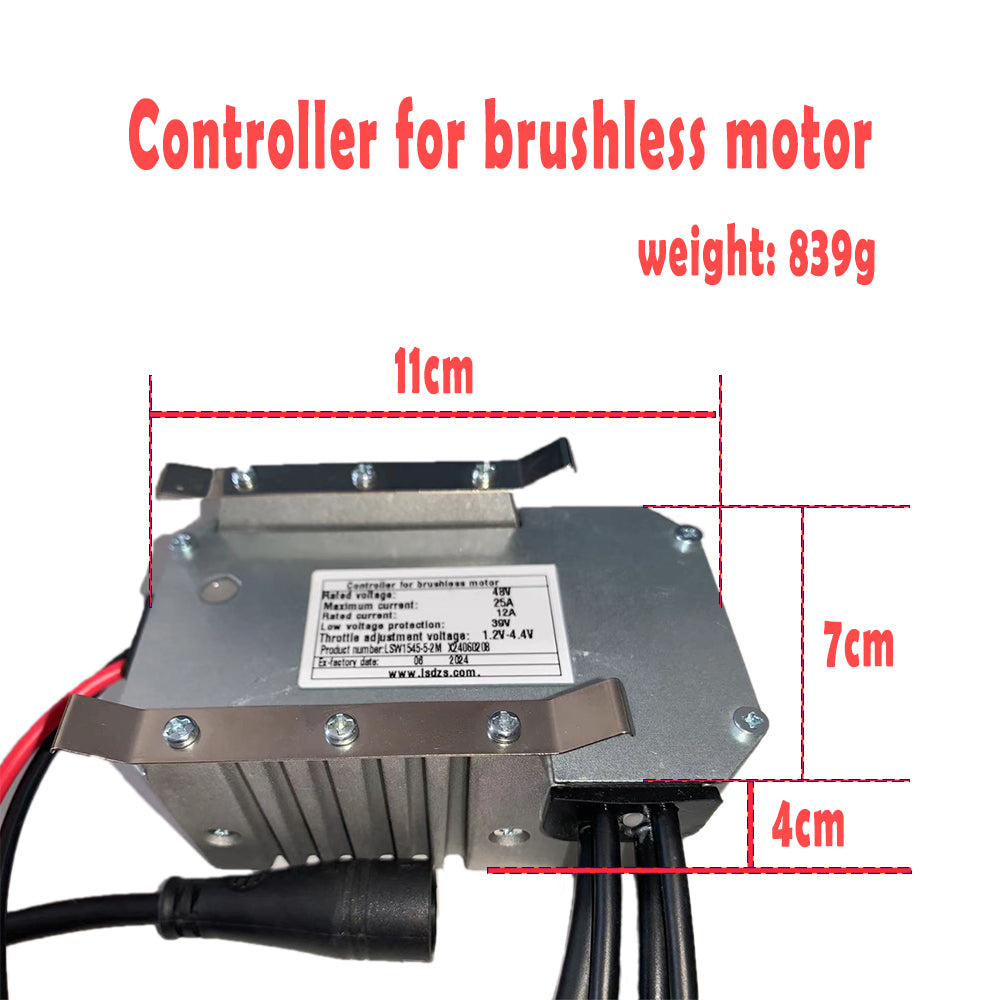 LSW1545-5-2M Brushless Motor Controller 48V12A