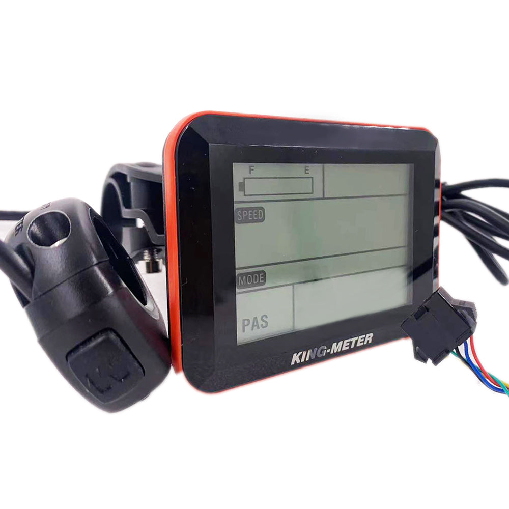 NULKOMMA S5155 Ebike Conversion Kit 36V Electric Bicycle Computer Speed Control Panel Waterproof LCD Display Meter