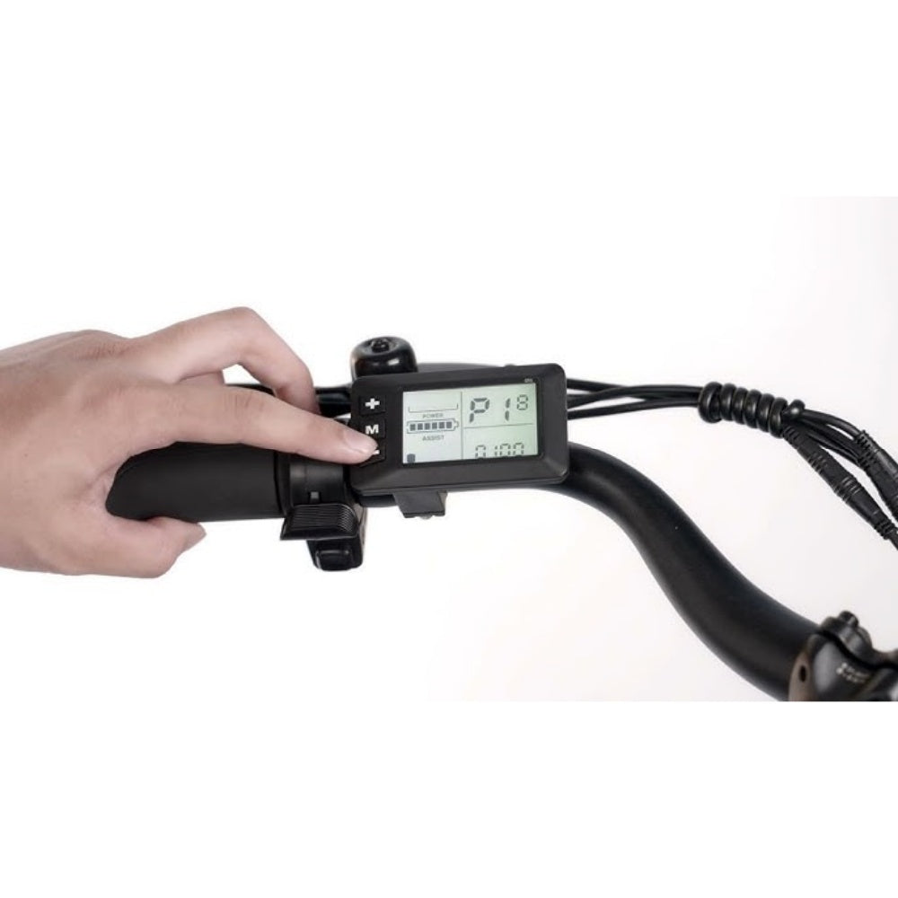 Nulkomma LCD-G51 Ebike LCD Display Meter 48V LCD Panel Screen with 6-pin Male Connector