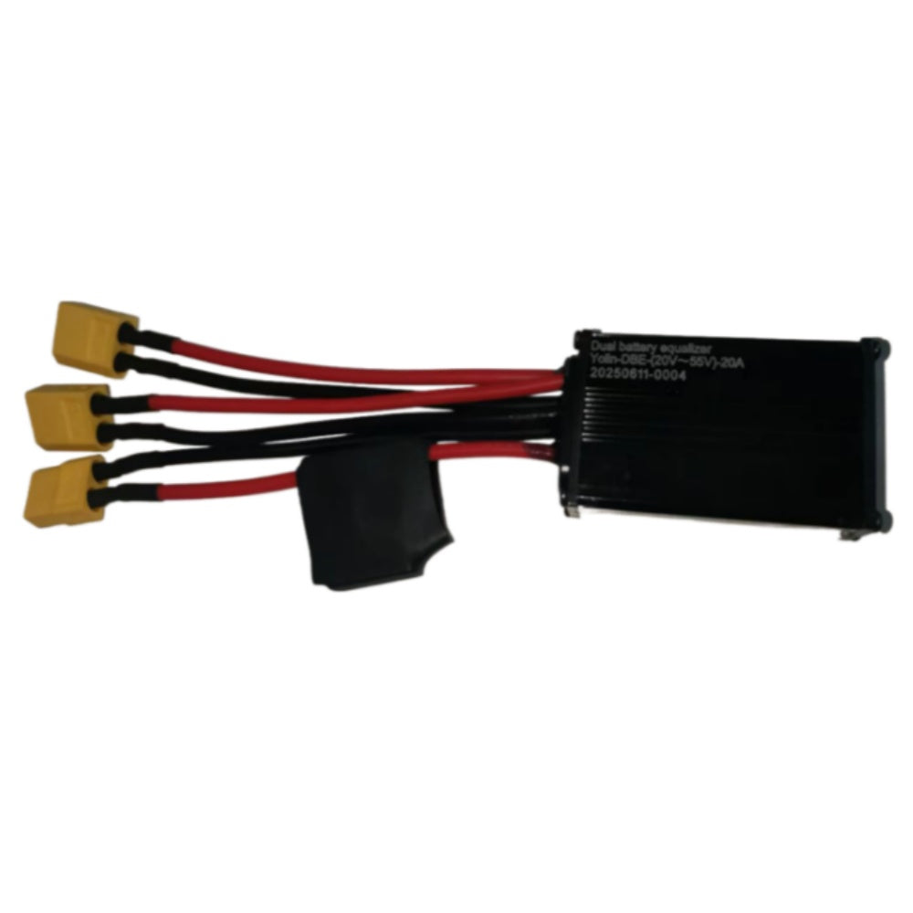 Nulkomma Dual Battery Discharge Converter 20V-55V DC Dual Battery Equalizer Switch Balancer Module Adapter for Electric Bike