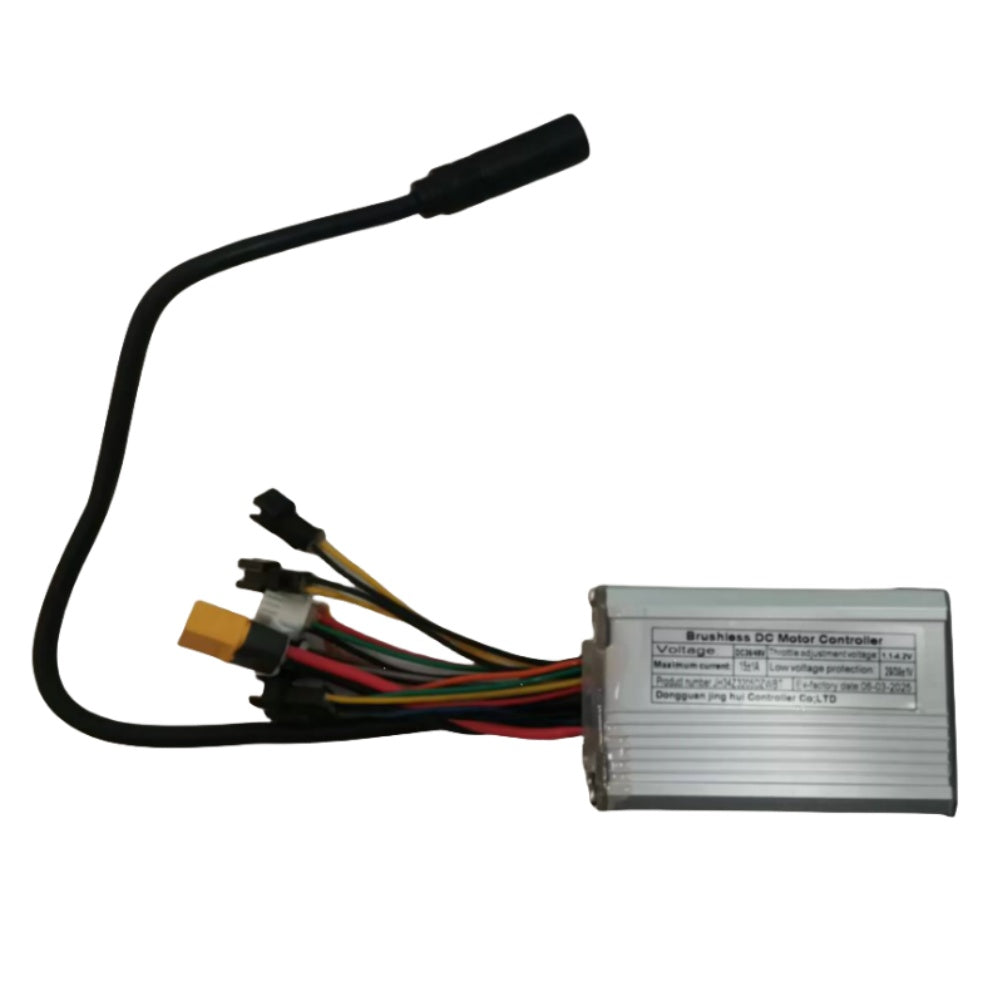 NULKOMMA JH34Z3205DZWBT Electric Bicycle Controller 36V/48V 15A Brushless Motor Controller for E-Bike Scooter Display Meter Electric Speed Controller