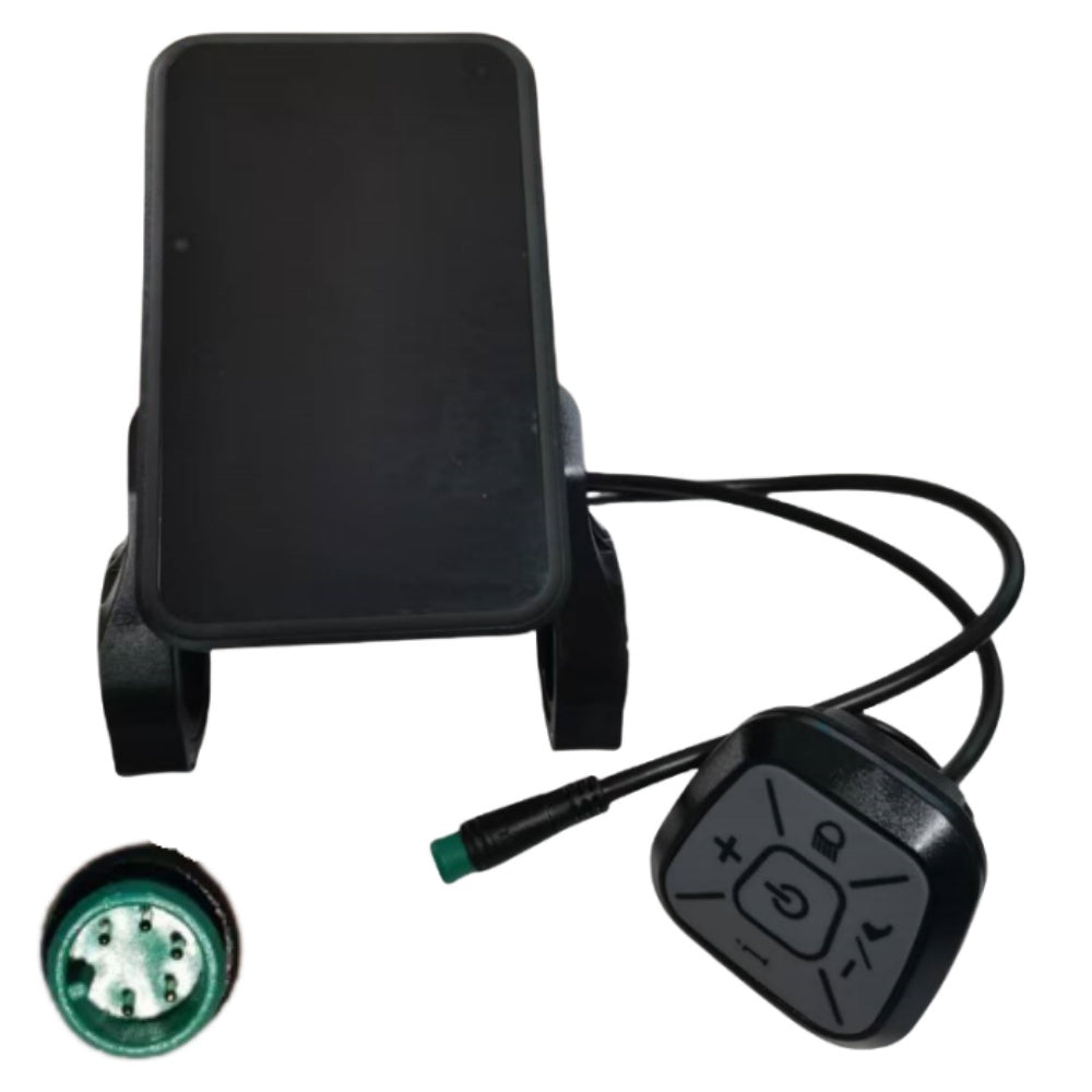 Nulkomma YL81F Ebike LCD Display Meter with 5-pin Male Connector