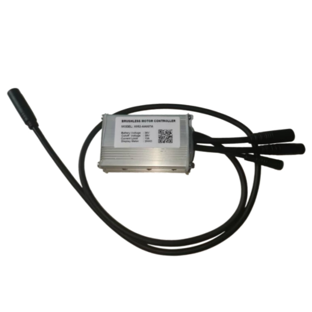 Nulkomma X052-AA007A Brushless Motor Controller 36V 13A Ebike Controller for No.2 Protocol Display Meter