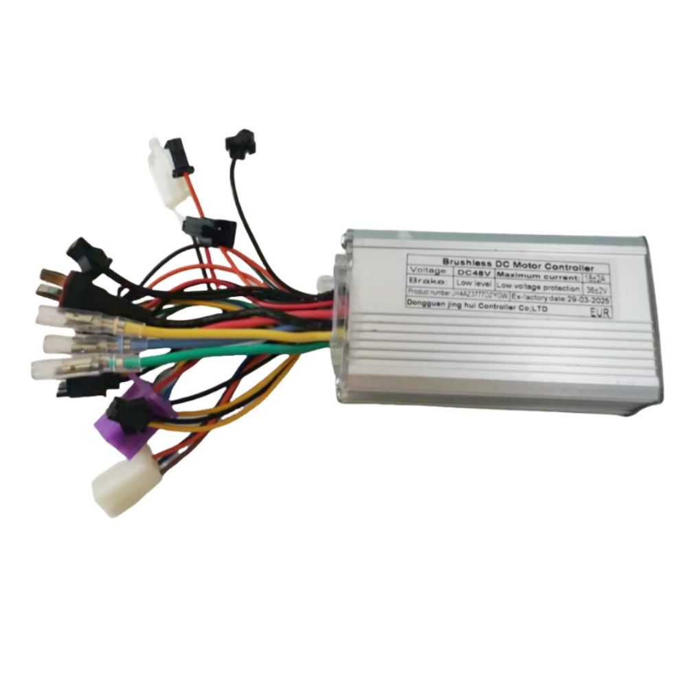 NULKOMMA JH4AZ3777DZYGW Electric Bicycle Controller DC48V 18A Brushless Motor Controller for E-Bike