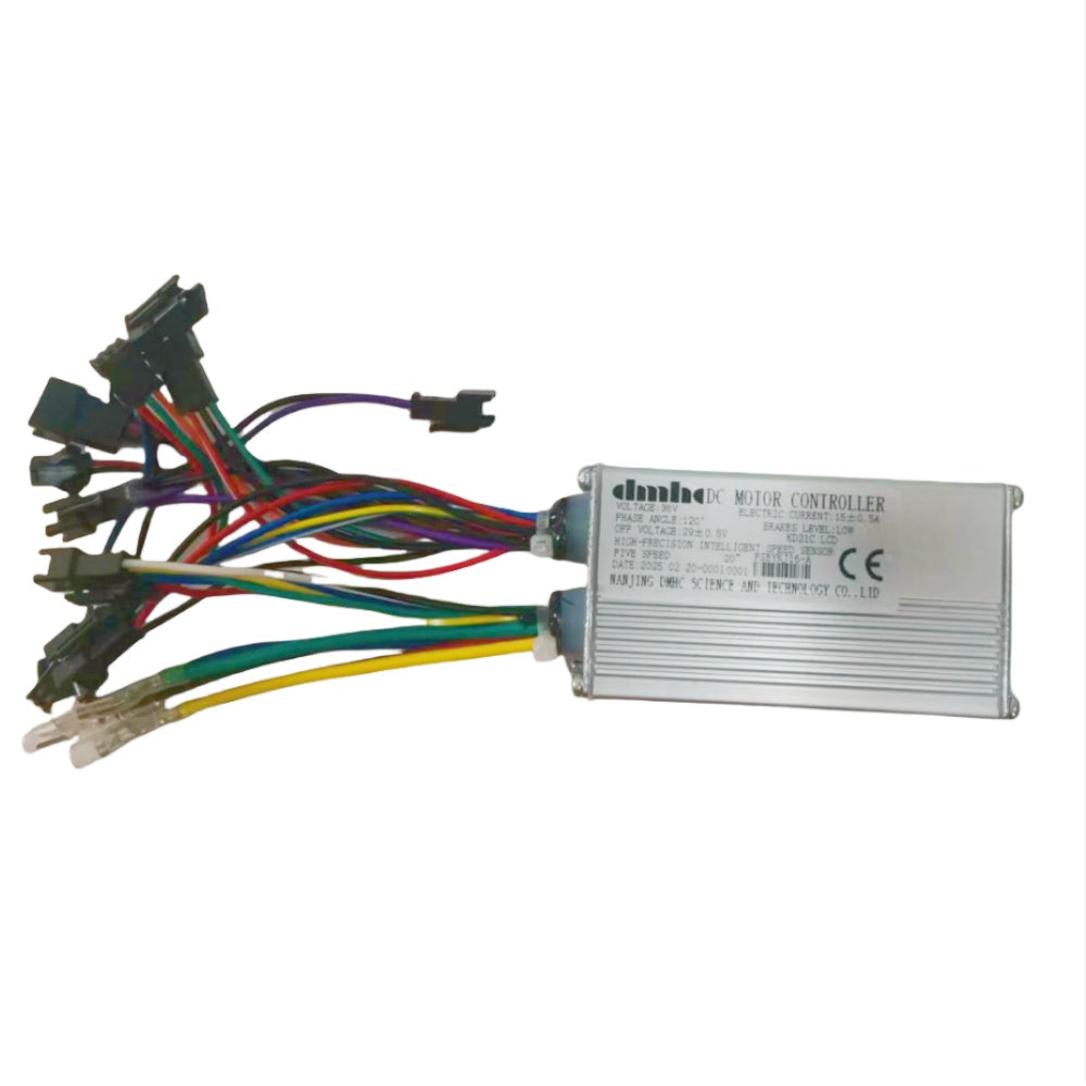 NULKOMMA FSBYKJ16-A Brushless Motor Controller 36V 15A Ebike Controller for KD21C LCD Display Meter