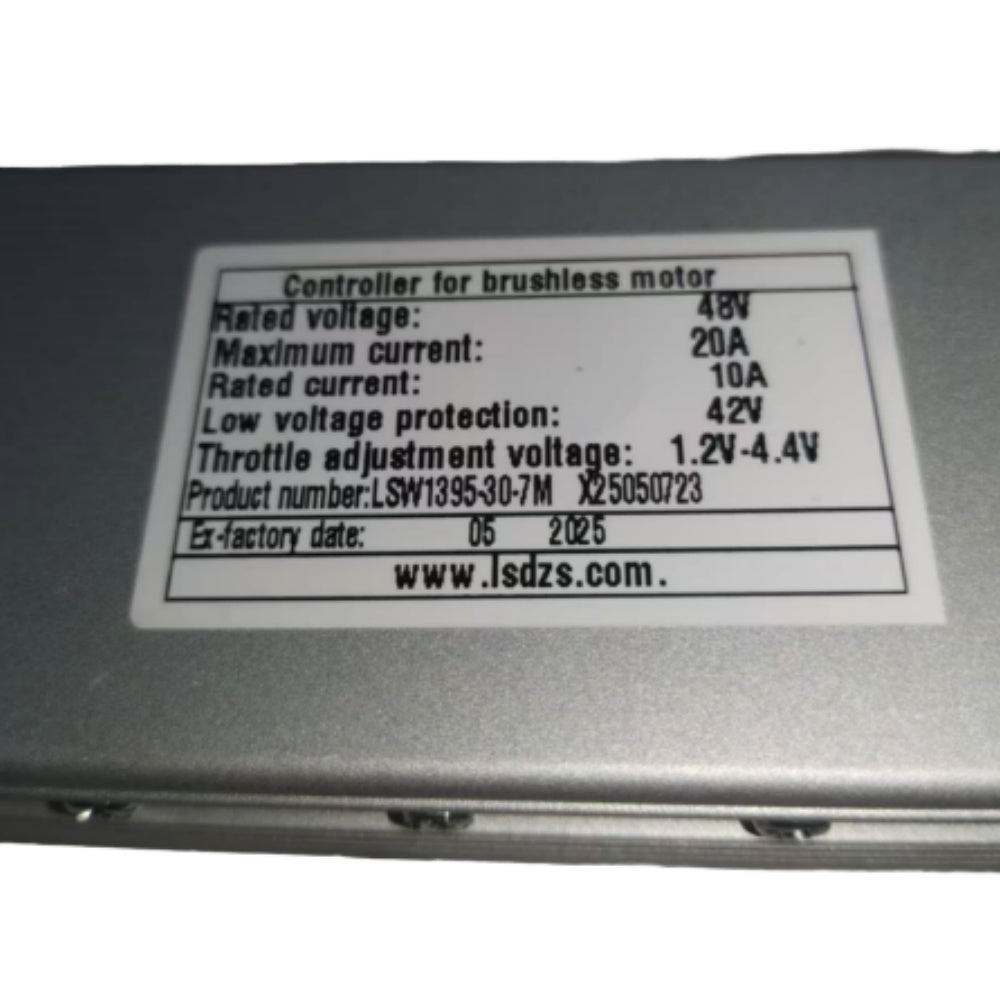 NULKOMMA LSW1395-30-7M Ebike Controller 48V 20A Brushless Motor Controller for Electric Bicycle