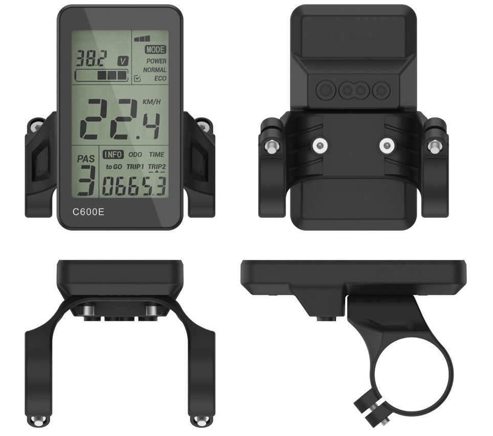 Bigstone C610E/C610E-USB Ebike LCD Display Meter 24V/36V/48V