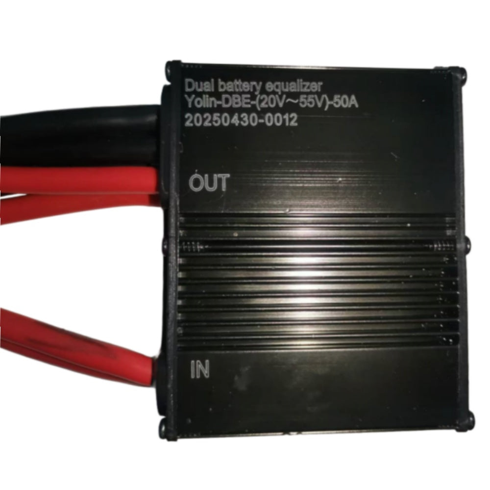Nulkomma Dual Battery Discharge Converter 20V-55V DC Dual Battery Equalizer Switch Balancer Module Adapter for Electric Bike