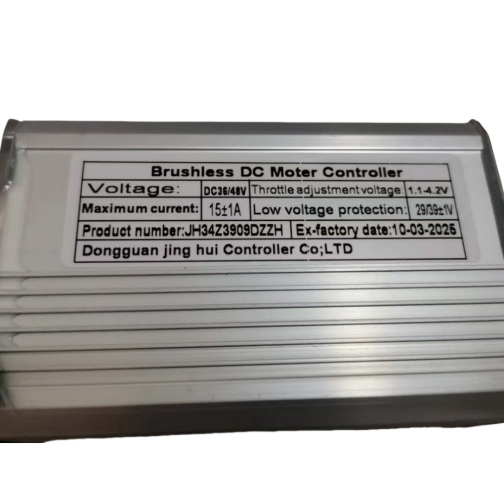 NULKOMMA JH34Z3909DZZH Electric Bike Brushless Motor Controller 36/48V15A Bike Controller