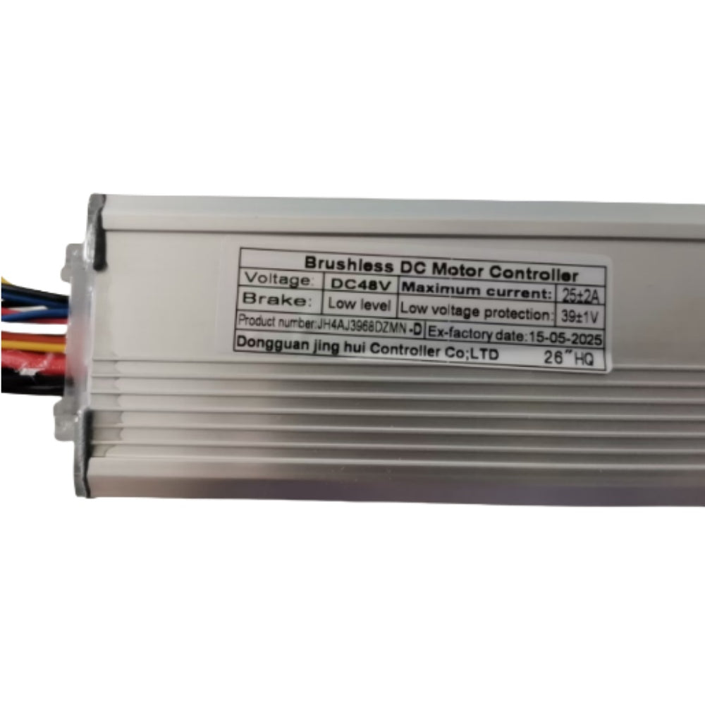 NULKOMMA JH4AJ3968DZMN-D Electric Bike Brushless Motor Controller 48V 25A Controller for Ebike 26inches