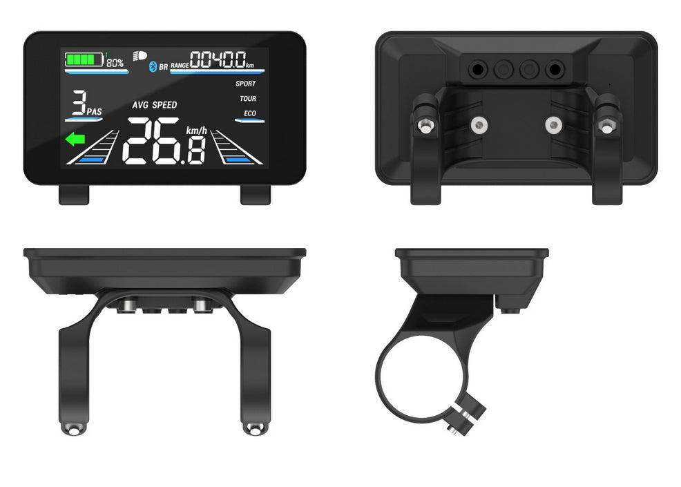 Bigstone D400 Ebike LCD Display Meter 36V/48V