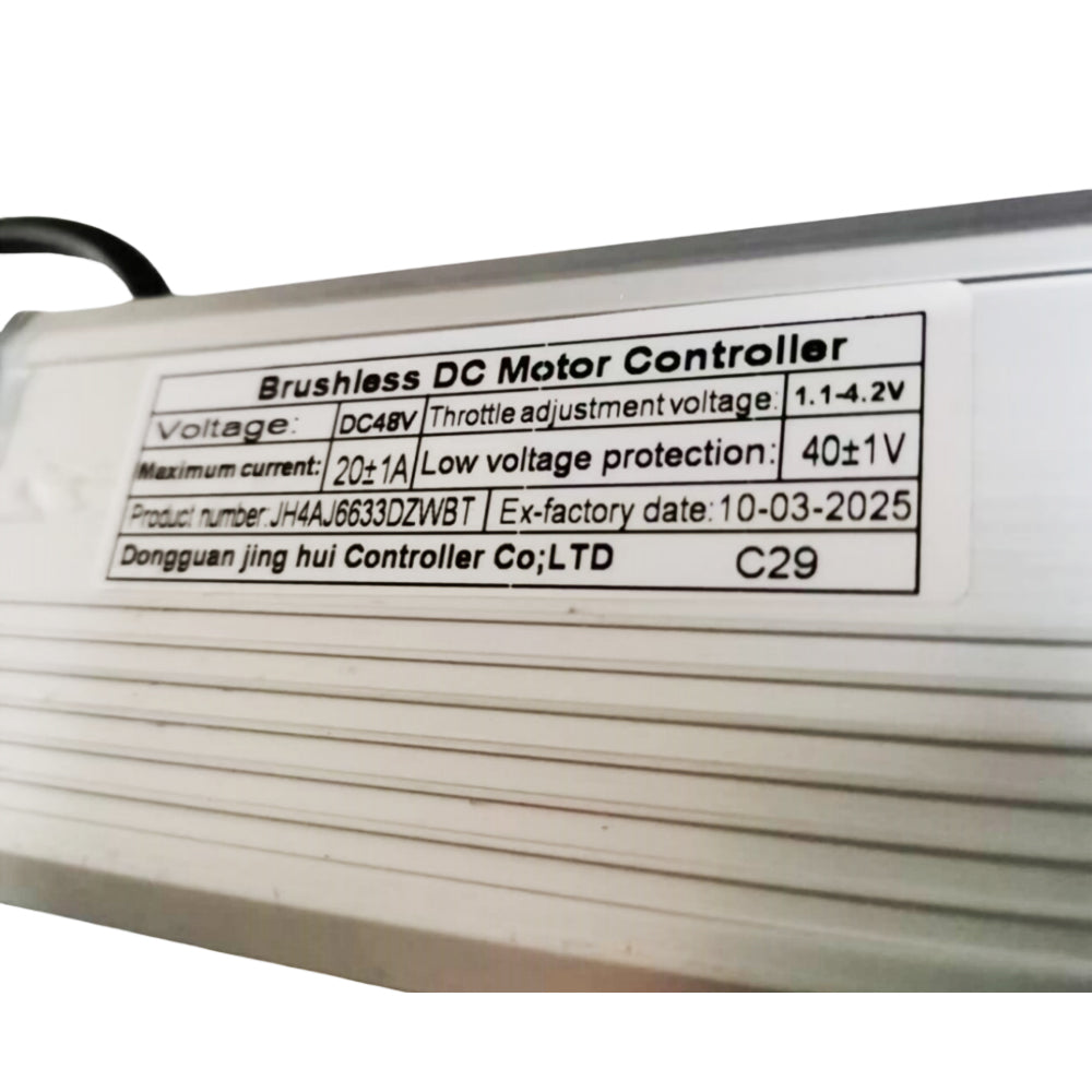 NULKOMMA JH4AJ6633DZWBT Electric Bike Brushless Motor Controller DC48V 20A Bike Controller