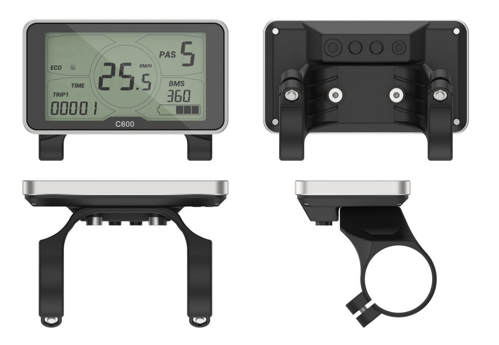 Bigstone C600 Ebike LCD Display Meter 24V/36V/48V