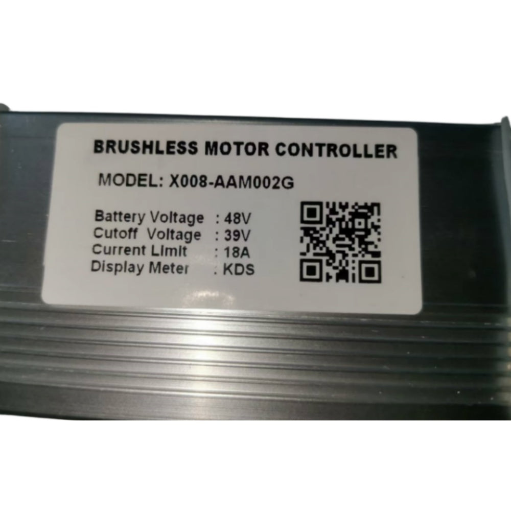 Nulkomma X008-AAM002G Brushless Motor Controller 48V 18A Ebike Controller for KDS Protocol Display Meter