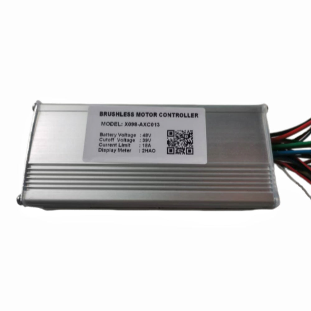 Nulkomma X098-AXC013 Brushless Motor Controller 48V 18A Ebike Controller for No.2 Protocol Display Meter