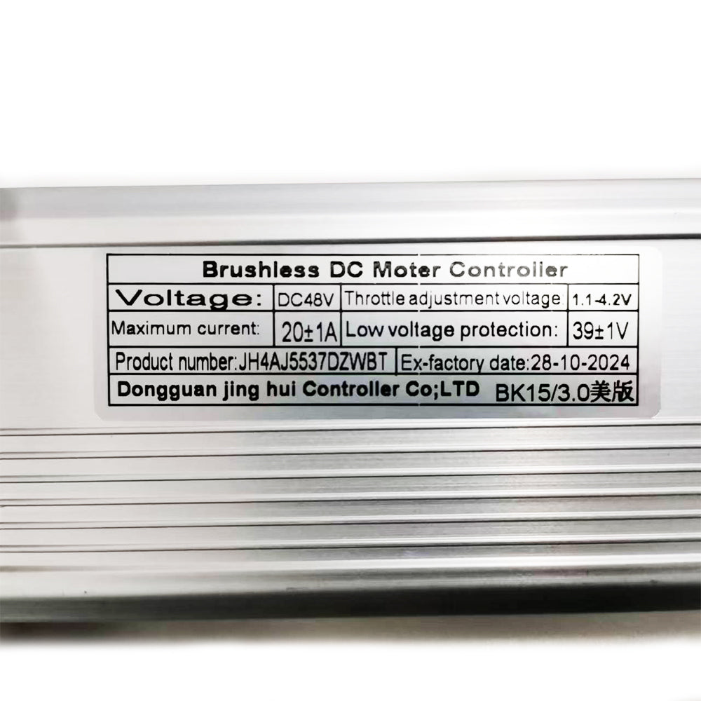 JH4AJ5537DZWBT Ebike Controller DC48V 20A Brushless Motor Controller