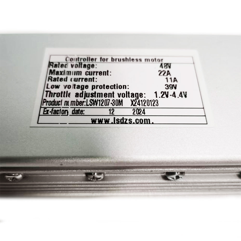 NULKOMMA LSW1207-30M Brushless Motor Controller 48V 11A Ebike Controller