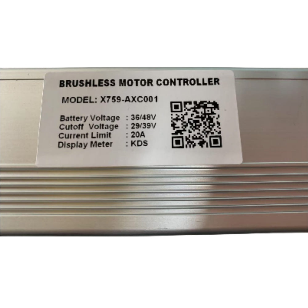 NULKOMMA X759-AXC001 Brushless Motor Controller DC36/48V 20A Ebike Controller for KDS display