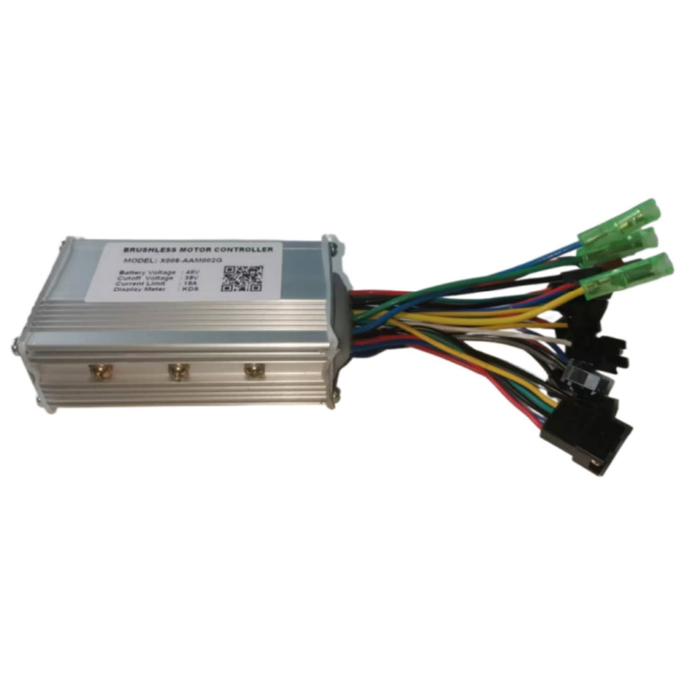 Nulkomma X008-AAM002G Brushless Motor Controller 48V 18A Ebike Controller for KDS Protocol Display Meter