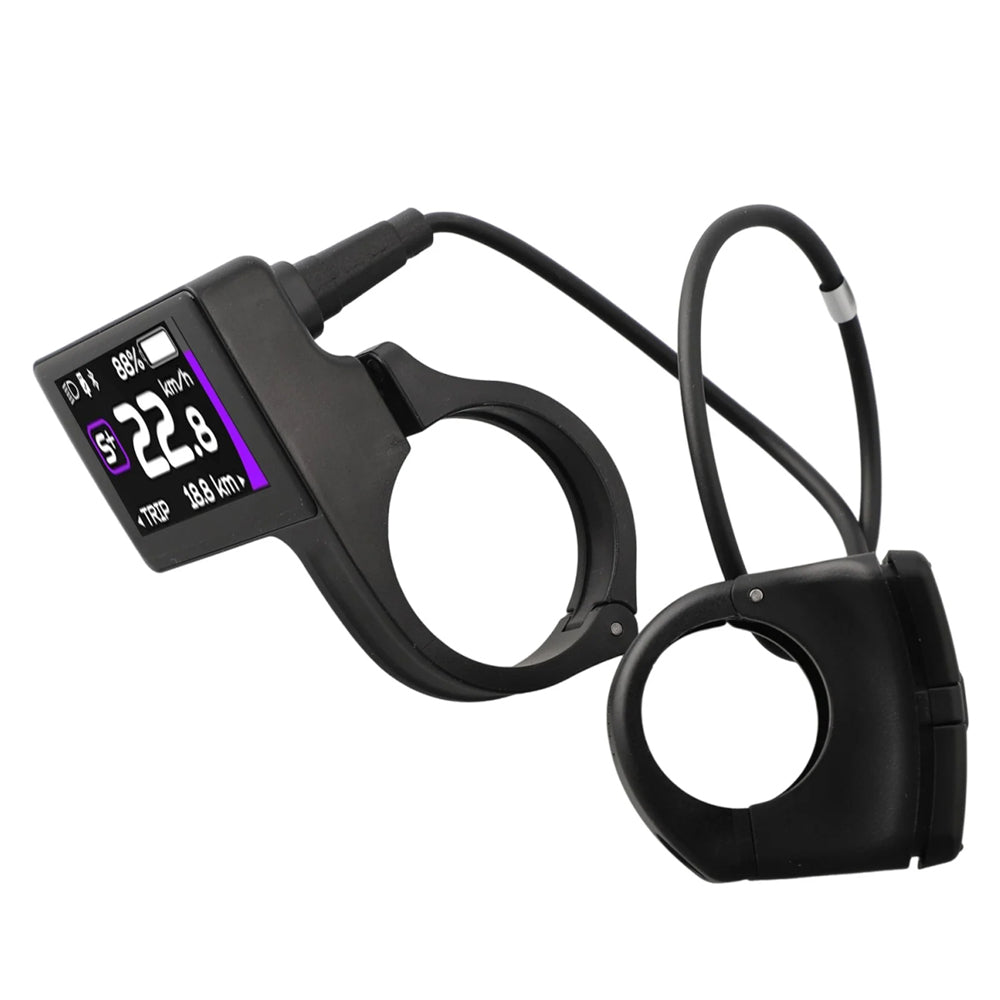 NULKOMMA Electric Mountain Bike DPC245 LCD Display Meter Ebike Conversion Kit 36V 43V 48V Electric Bicycle Speed Control Panel LCD Screen for Ebike