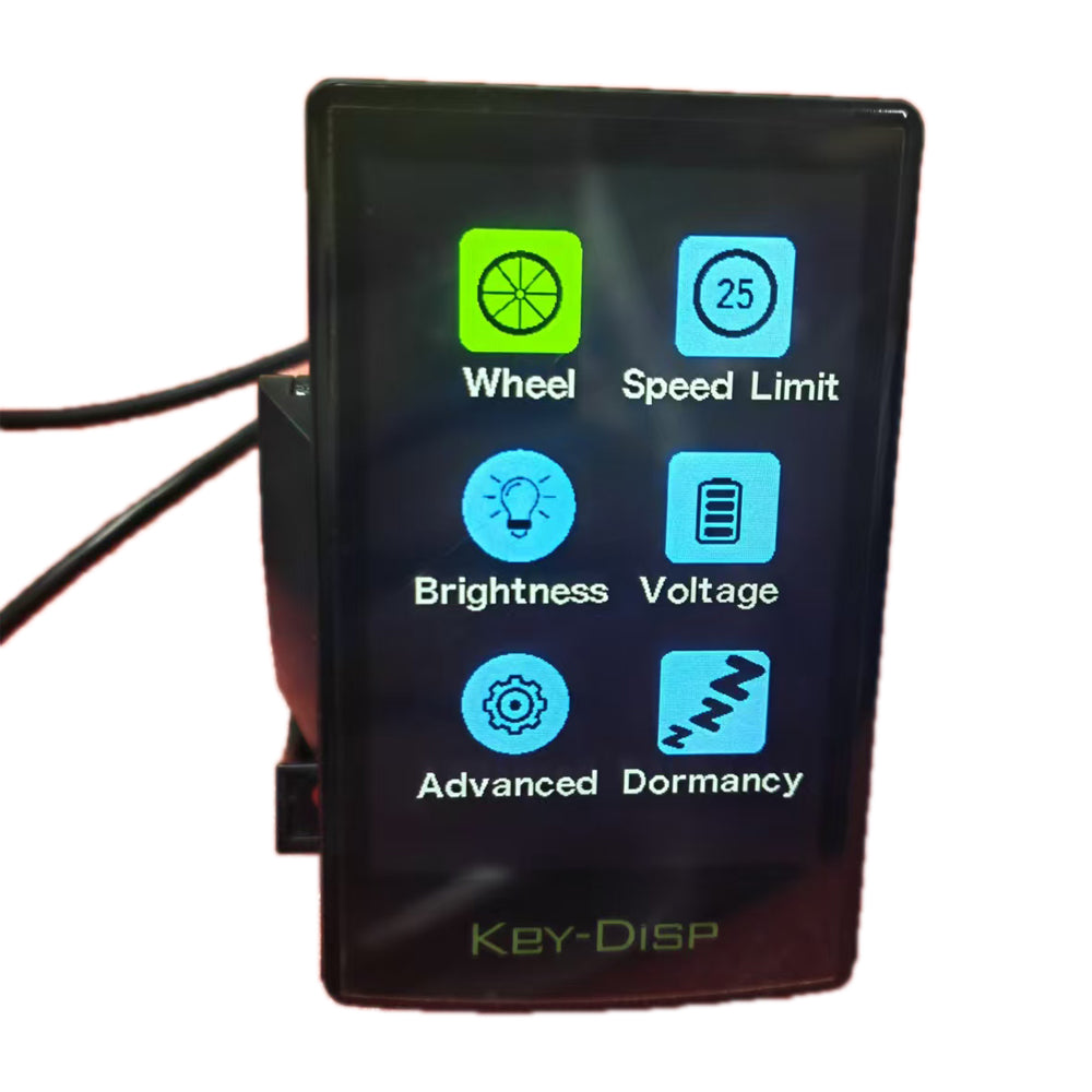 KD718 Electric Bike LCD Display Color Screen Control Panel Ebike Conversion Kit