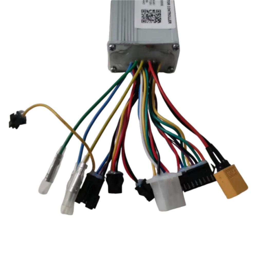 NULKOMMA X863-AAM008 Electric Bike Controller 36/48V 18A Brushless Motor Controller for Ebike Scooter Display Meter 2Hao