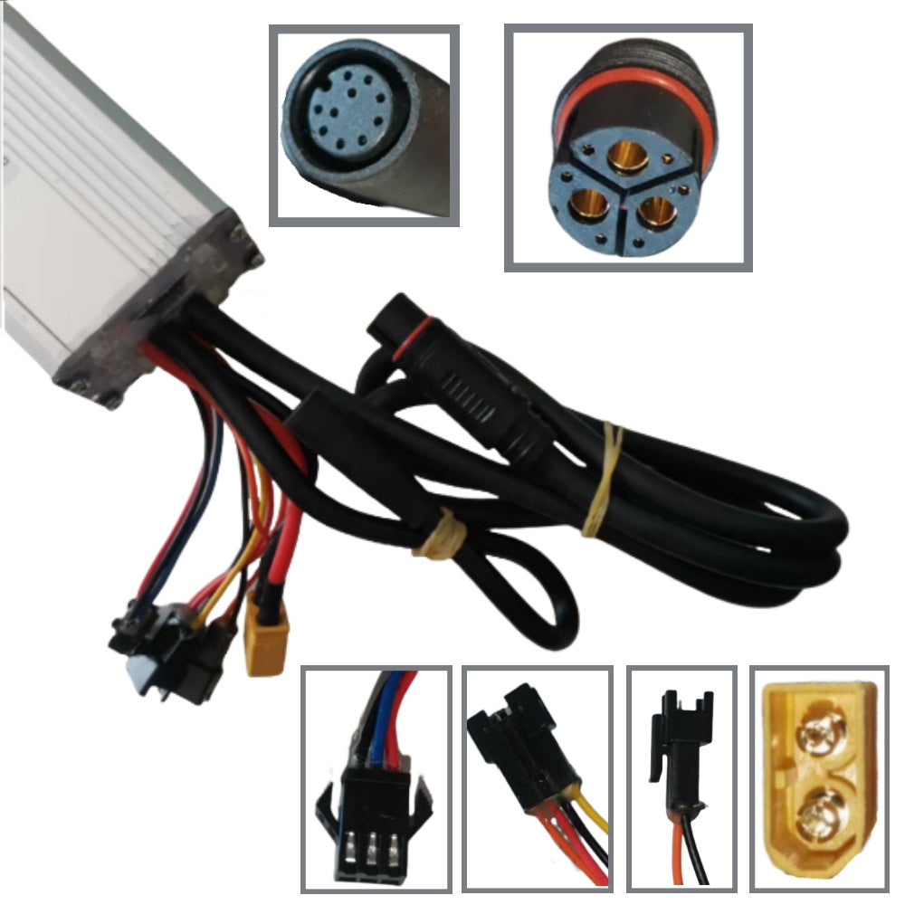 JH4AS5238DZMN-D Brushless Motor Controller 48V 30A Controller for 26'' Ebike