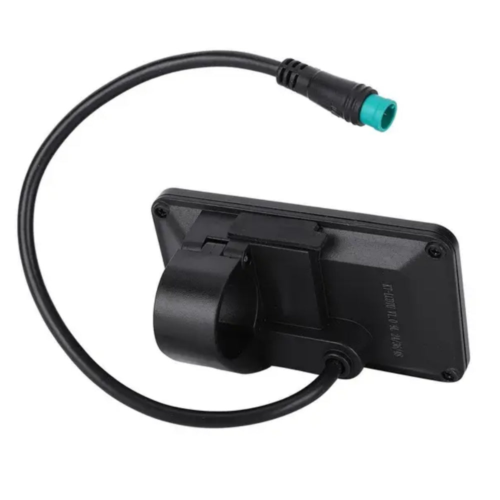 NULKOMMA Ebike LCD Display Meter KT-LCD7U Speed Control Panel 24V 36V 48V Waterproof 5-pin Connector