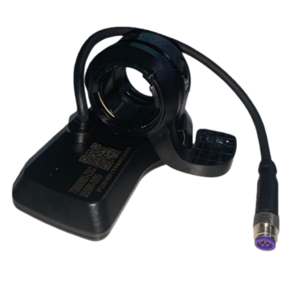 Nulkomma KING-METER Digital II LCD Display + Throttle, Threaded metal connector