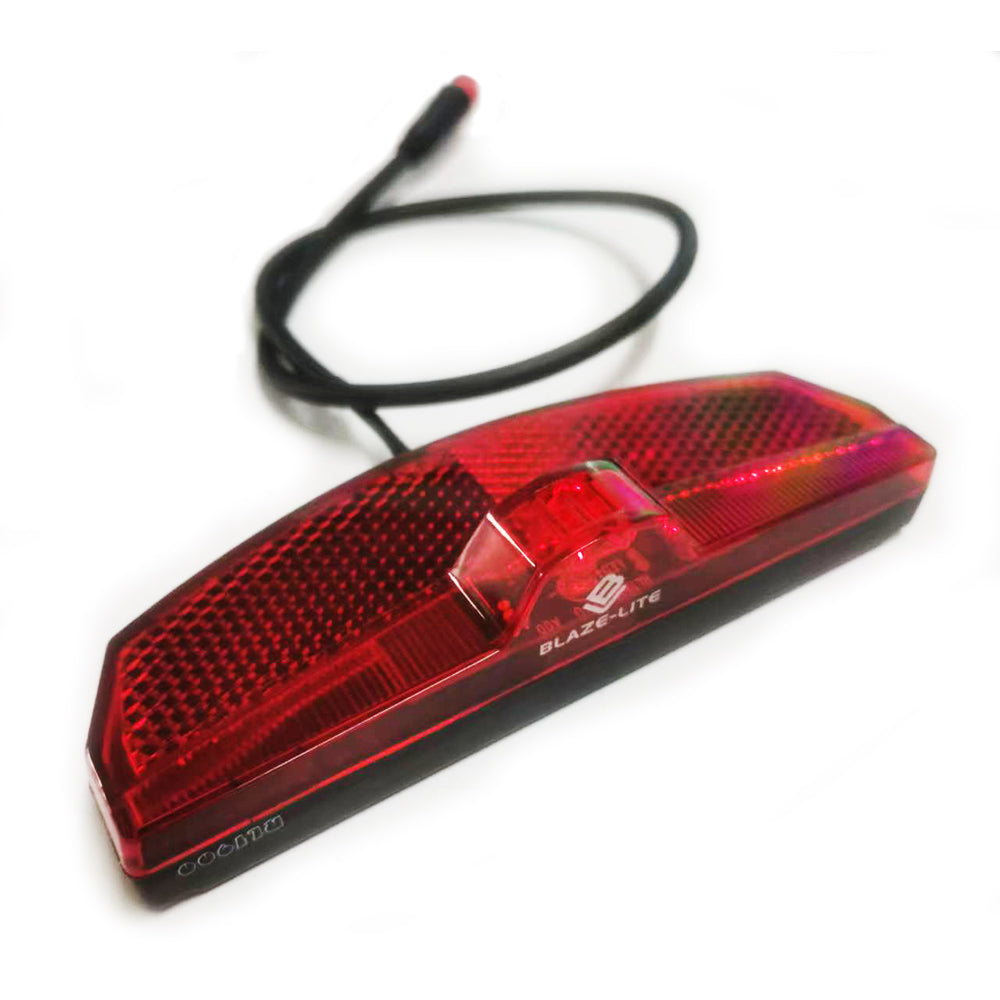 NULKOMMA Ebike Tail Light 24V 36V 48V LED Warning Light Night Cycling Equipment Bicycle Conversion Accessories E-Bike Rear Light Waterproof Connector