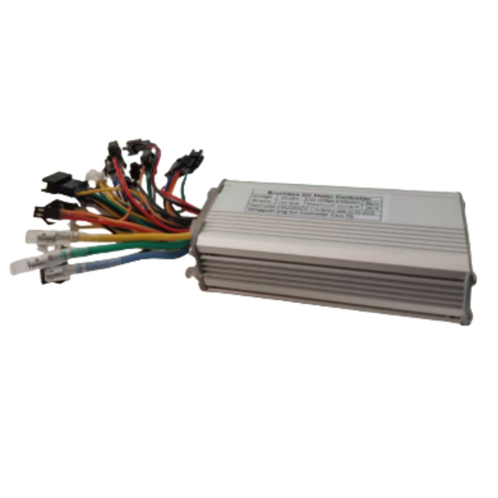 NULKOMMA JH4AJ3355DZYX Electric Bicycle Controller DC48V 28A Brushless Motor Controller for E-Bike Scooter Display Meter