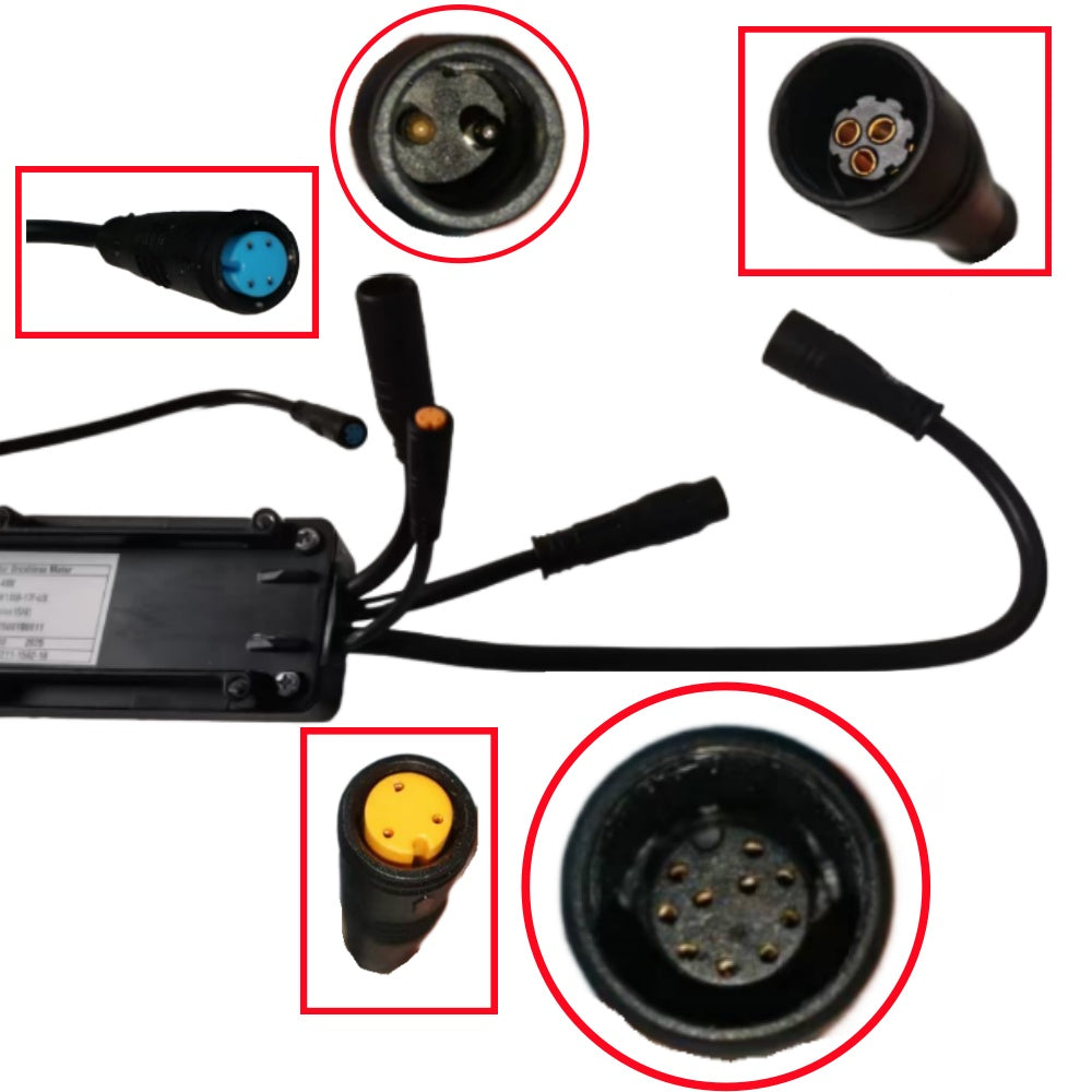 NULKOMMA LSW1659-17F-US Electric Bike Controller 48V RadMission1(US) Brushless Motor Controller for Ebike Scooter
