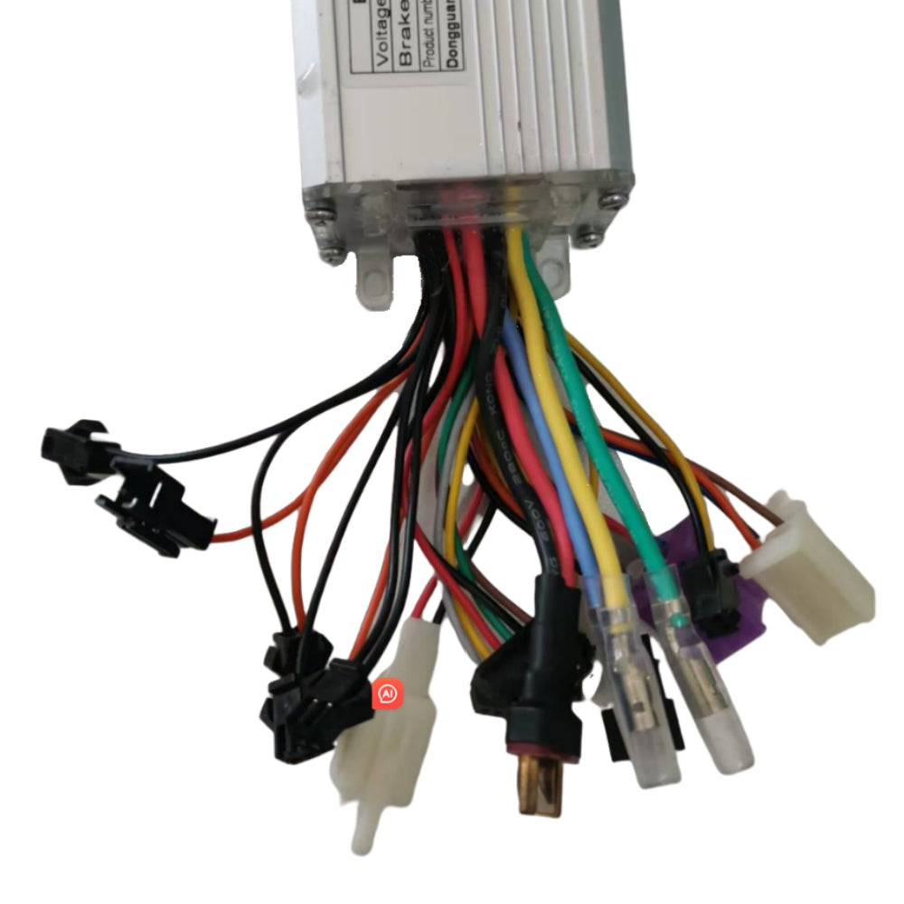 NULKOMMA JH4AZ3777DZYGW Electric Bicycle Controller DC48V 18A Brushless Motor Controller for E-Bike