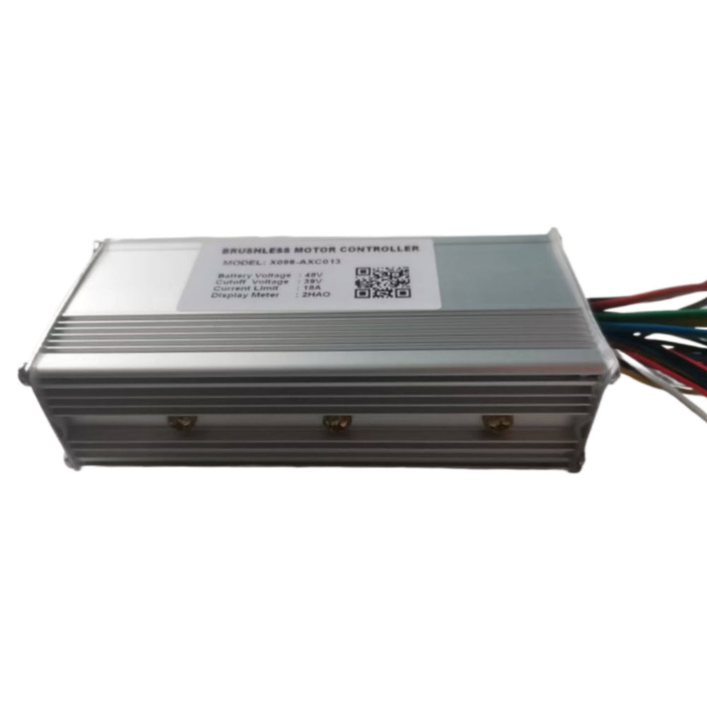 Nulkomma X098-AXC013 Brushless Motor Controller 48V 18A Ebike Controller for No.2 Protocol Display Meter