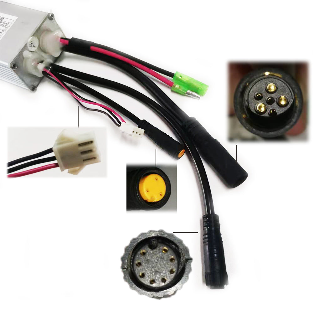 NULKOMMA LSW772-96F Brushless Motor Controller 48V 20A Ebike Controller