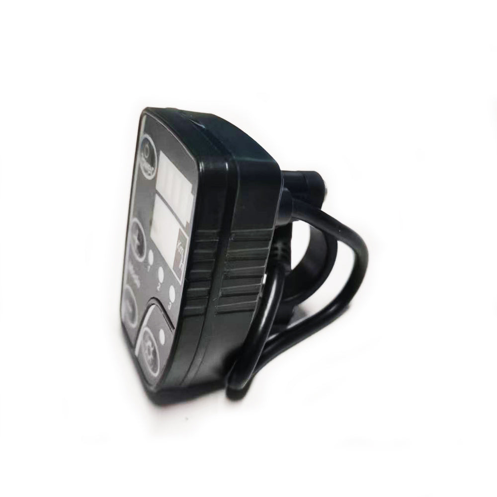 Electric Bike LED Display Meter 36V Waterproof 6-pin Male Connector