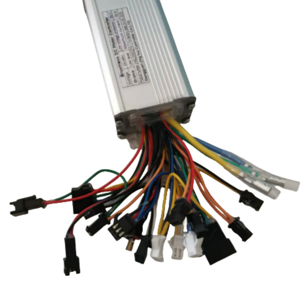 NULKOMMA JH4AJ3355DZYX Electric Bicycle Controller DC48V 28A Brushless Motor Controller for E-Bike Scooter Display Meter