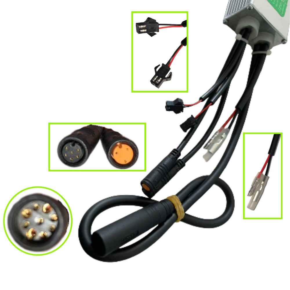 NULKOMMA LSW06-90B1CFSB Brushless Motor Controller LSW0781-05-08E Ebike Controller 36V 14A