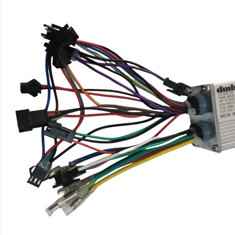 NULKOMMA FSBYKJ16-A Brushless Motor Controller 36V 15A Ebike Controller for KD21C LCD Display Meter