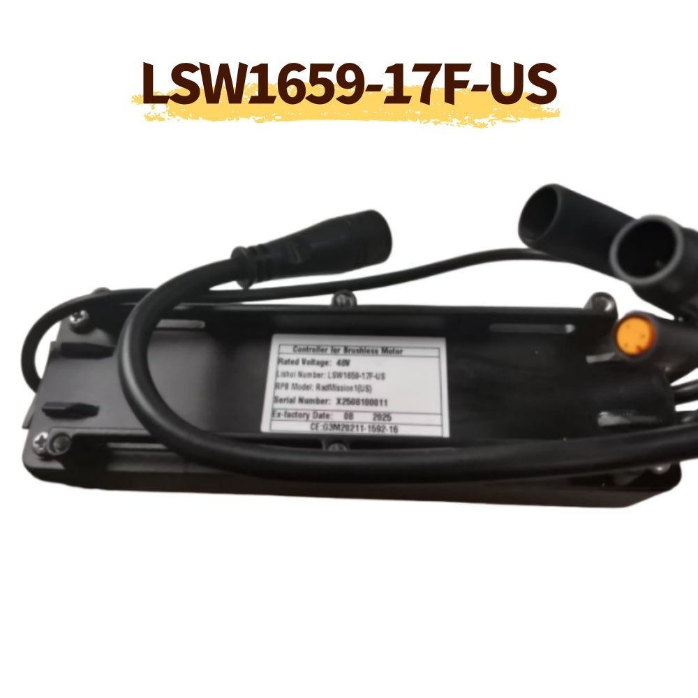 NULKOMMA LSW1659-17F-US Electric Bike Controller 48V RadMission1(US) Brushless Motor Controller for Ebike Scooter