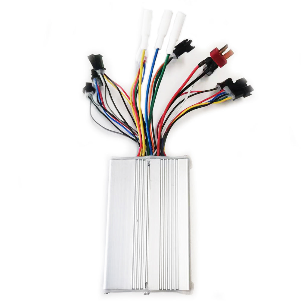 NULKOMMA X055-AB001A Electric Bicycle Brushless Motor Controller DC48V 18A Aluminium Alloy Controller for KDS Display Meter