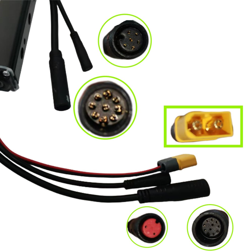 NULKOMMA LCC3 Electric Bike Brushless Motor Controller 52V 25A Ebike Controller