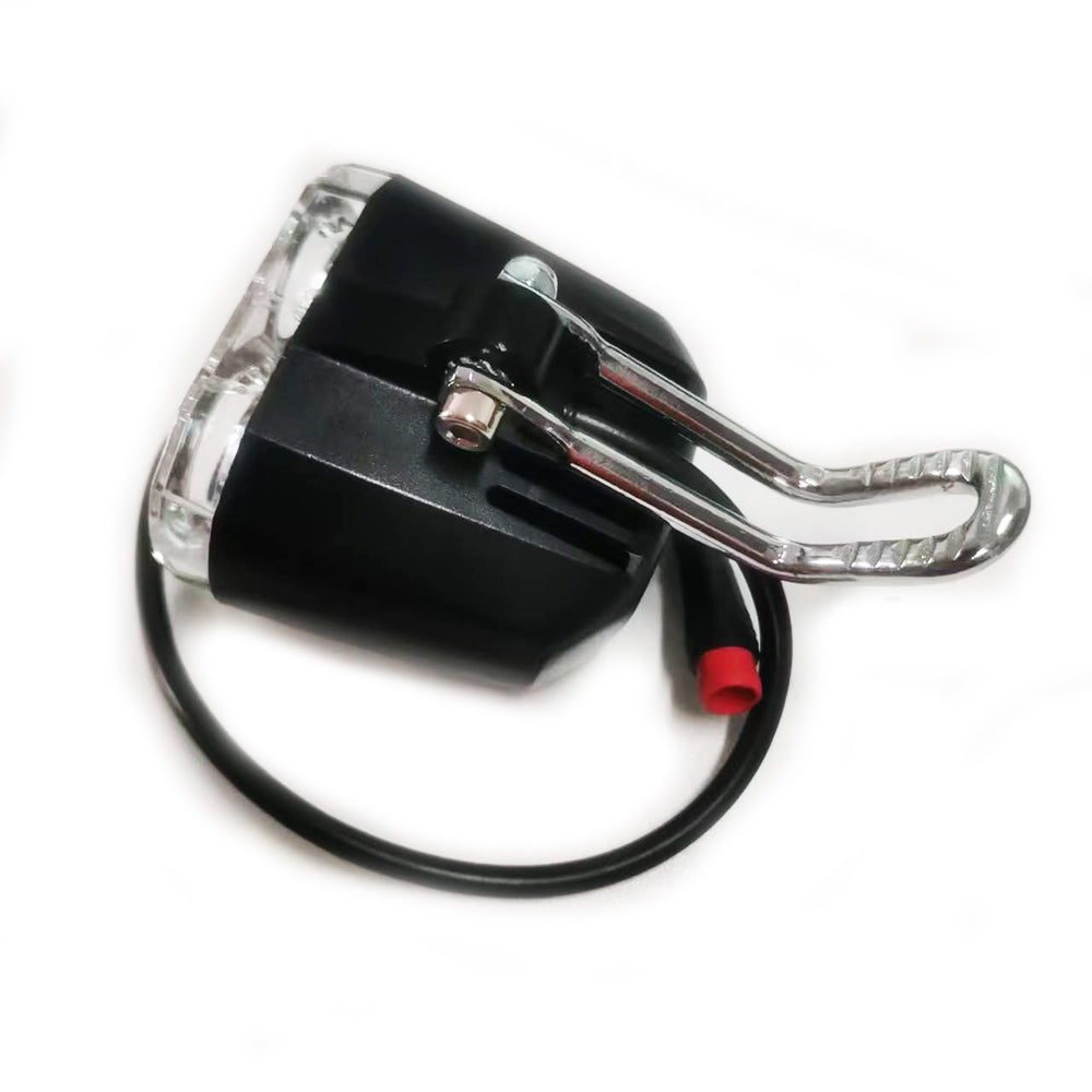 Ebike Headlight 2-pin Connector 24V 36V 48V Electric Bike Front Light for Night Riding Ebike LED Light Bicycle Headlight Electric Scooter Headlight Wired Ebike Accessories Mountain Bike Headlight