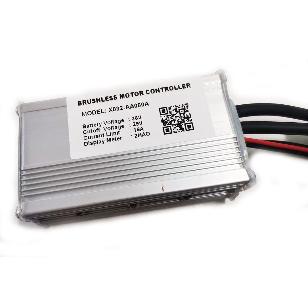 NULKOMMA X032-AA060A Controller for Electric Bicycle DC36V 16A Brushless Motor Controller for Ebike Scooter