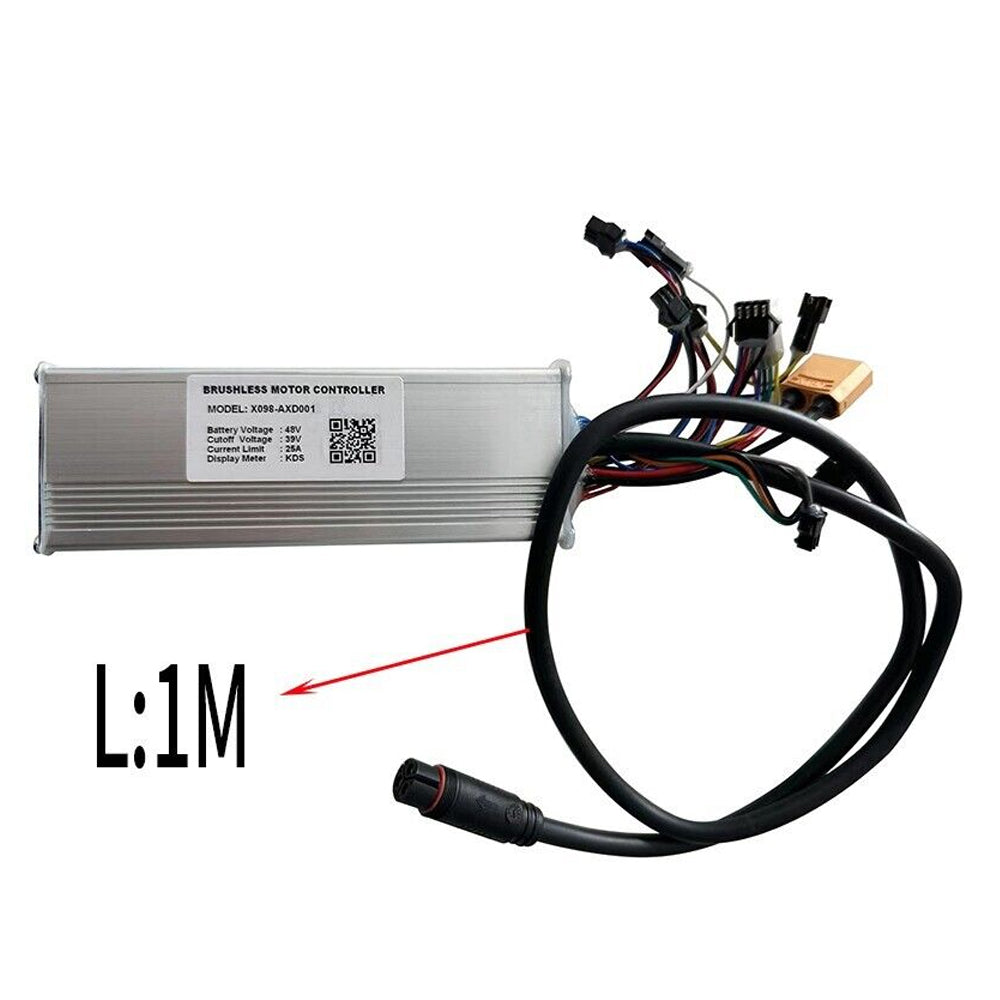 NULKOMMA Electric Bike Controller X098-AXD001 Brushless Motor Controller 48V 25A