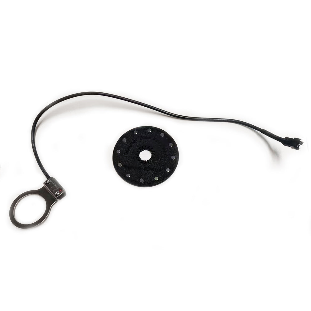 NULKOMMA Electric Bike Sensor Pedal Assist Sensor 12-Magnet SM Plug
