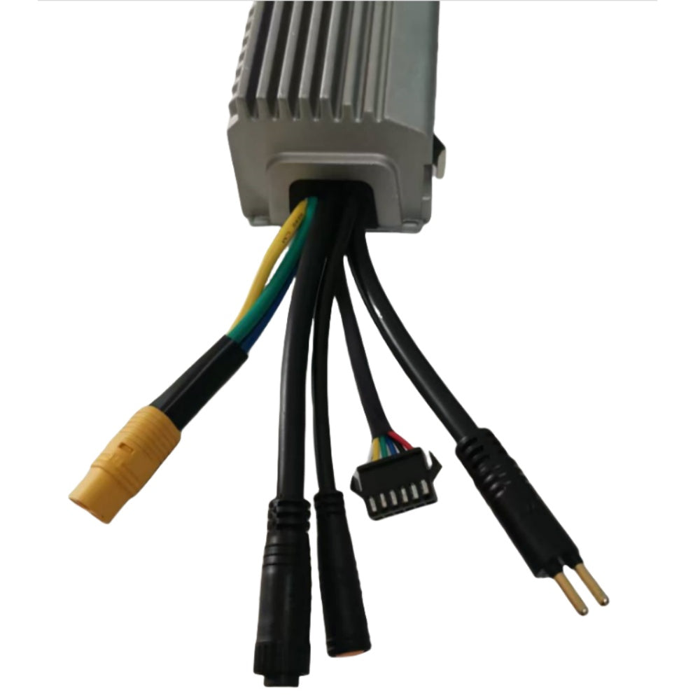 NULKOMMA LSW1332-47F Electric Bicycle Controller 48V 25A Brushless Motor Controller for E-Bike Scooter Display Meter 48V Electric Speed Controller