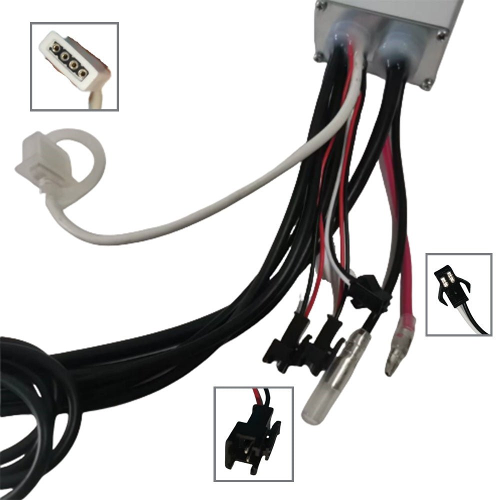 NULKOMMA LSW1332-8-1F Brushless Motor Controller 36V 15A Ebike Controller
