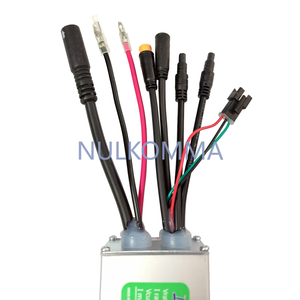 NULKOMMA Electric Bike Brushless Motor Controller LSW06-90B1AFSB-U 36V 14A Electric Scooter Accessories Bike Conversion Kits for 5S Meter