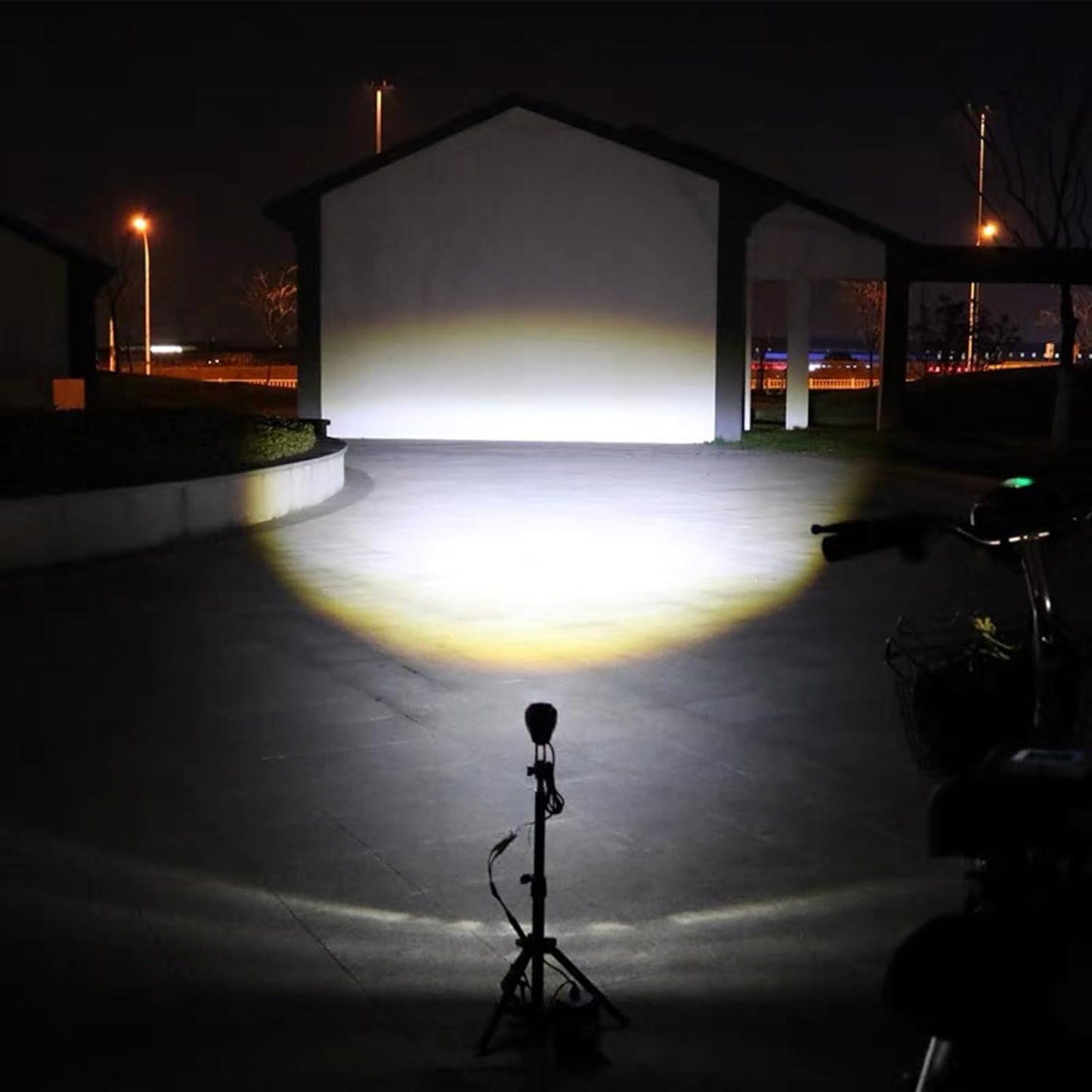 Headlight for Electric Bike LED Light Horn 3 Pins